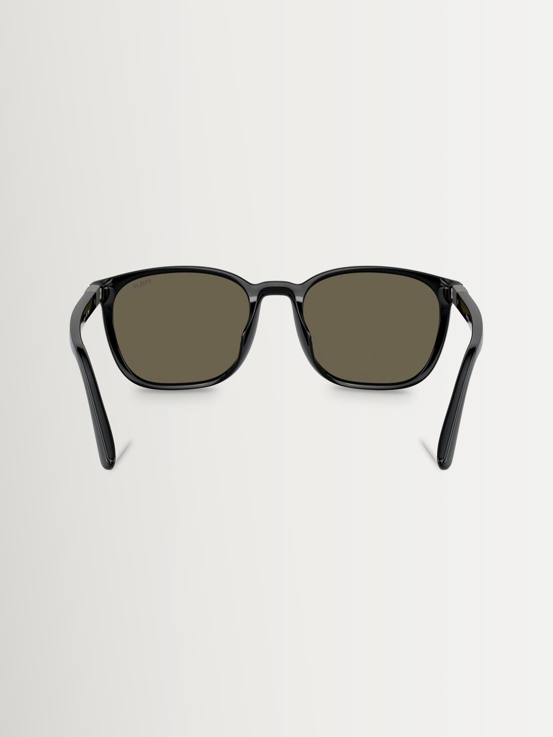 Polo Ralph Lauren square sunglasses black frame brown lenses (British brand)