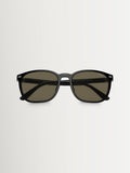 Polo Ralph Lauren square sunglasses black frame brown lenses (British brand)