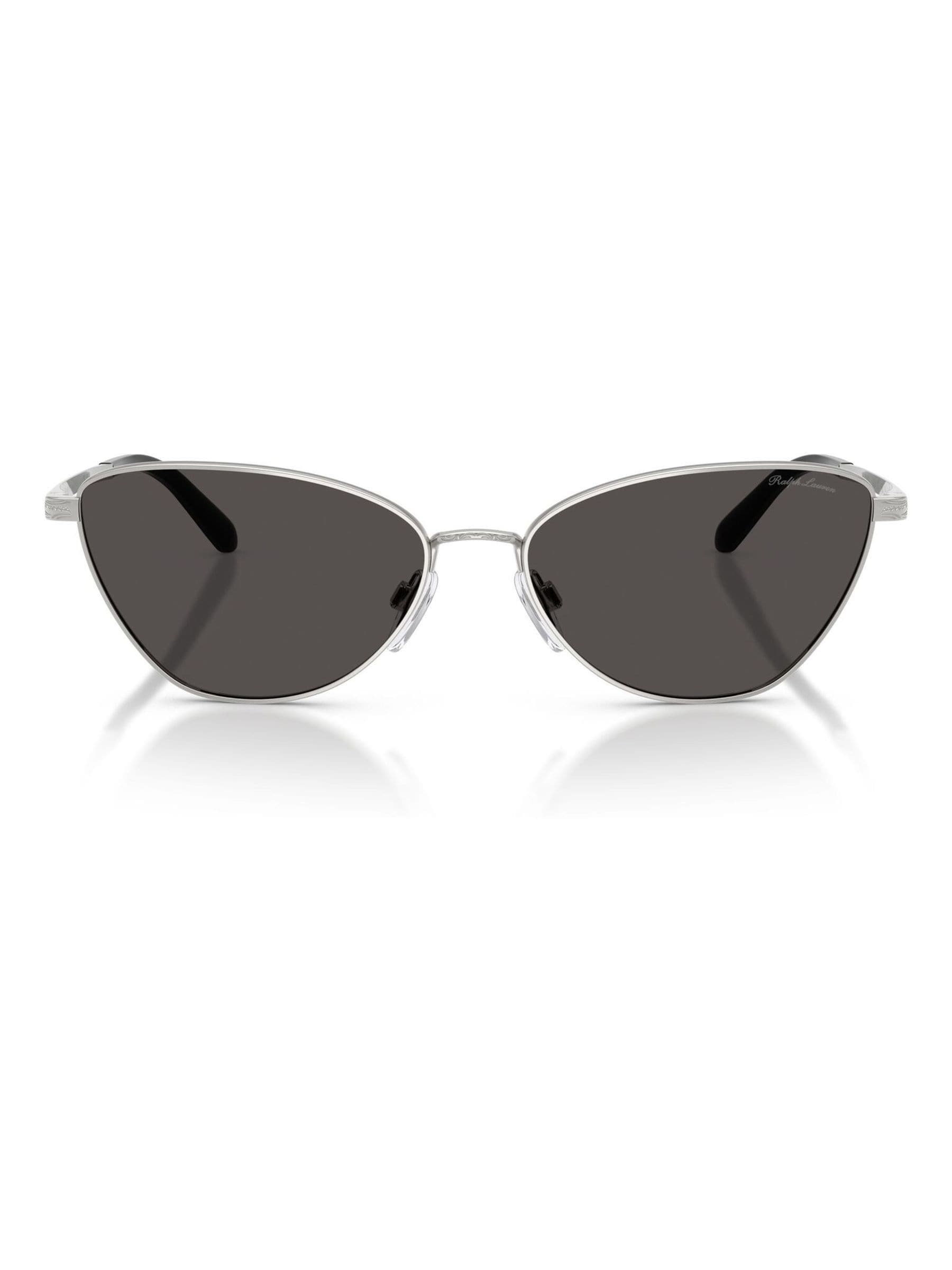 Ralph Lauren RL7093 rectangle sunglasses silver frame, UK version