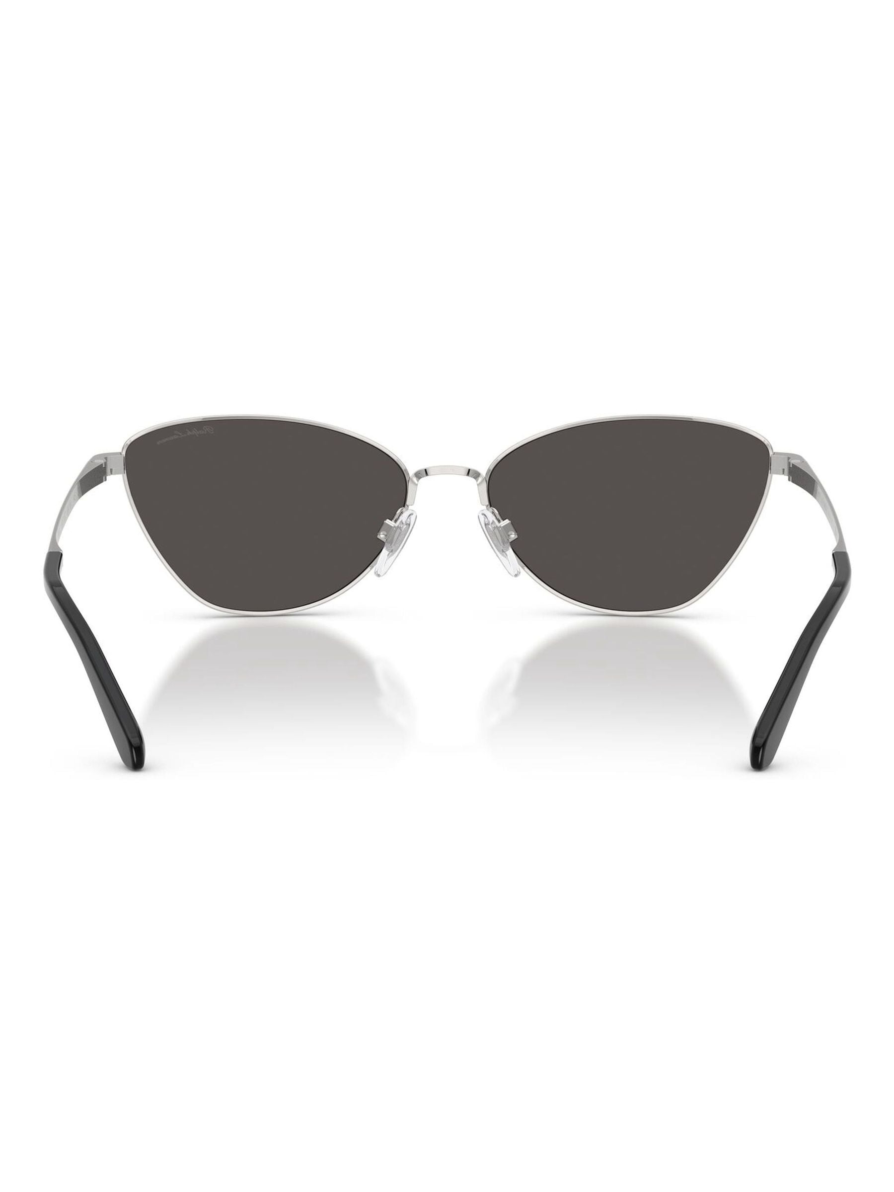 Ralph Lauren RL7093 rectangle sunglasses silver frame, UK version