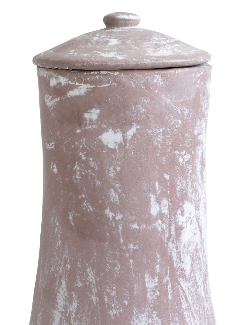Snug clay chiminea Large Barcelona 95x38cm - British product