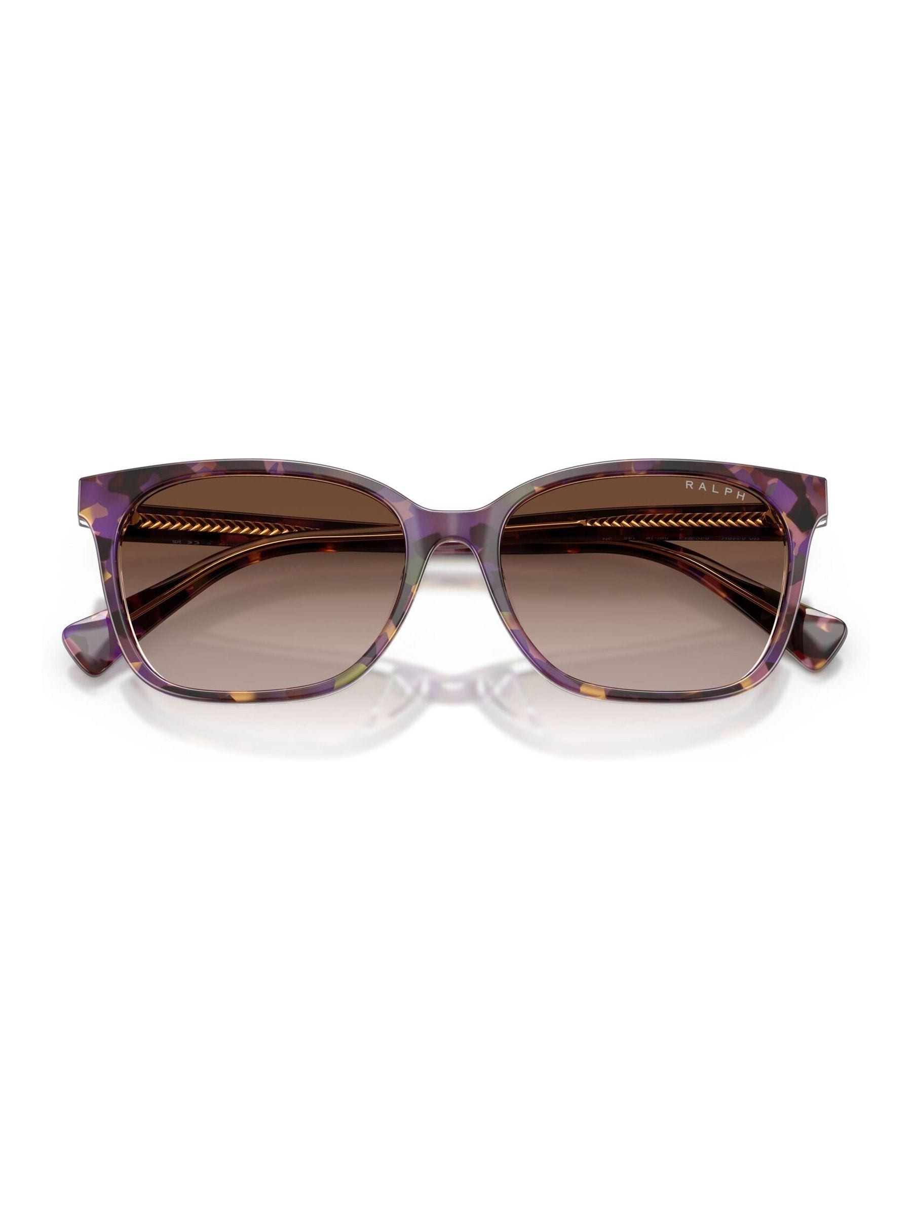 Ralph by Ralph Lauren purple square sunglasses, UK version