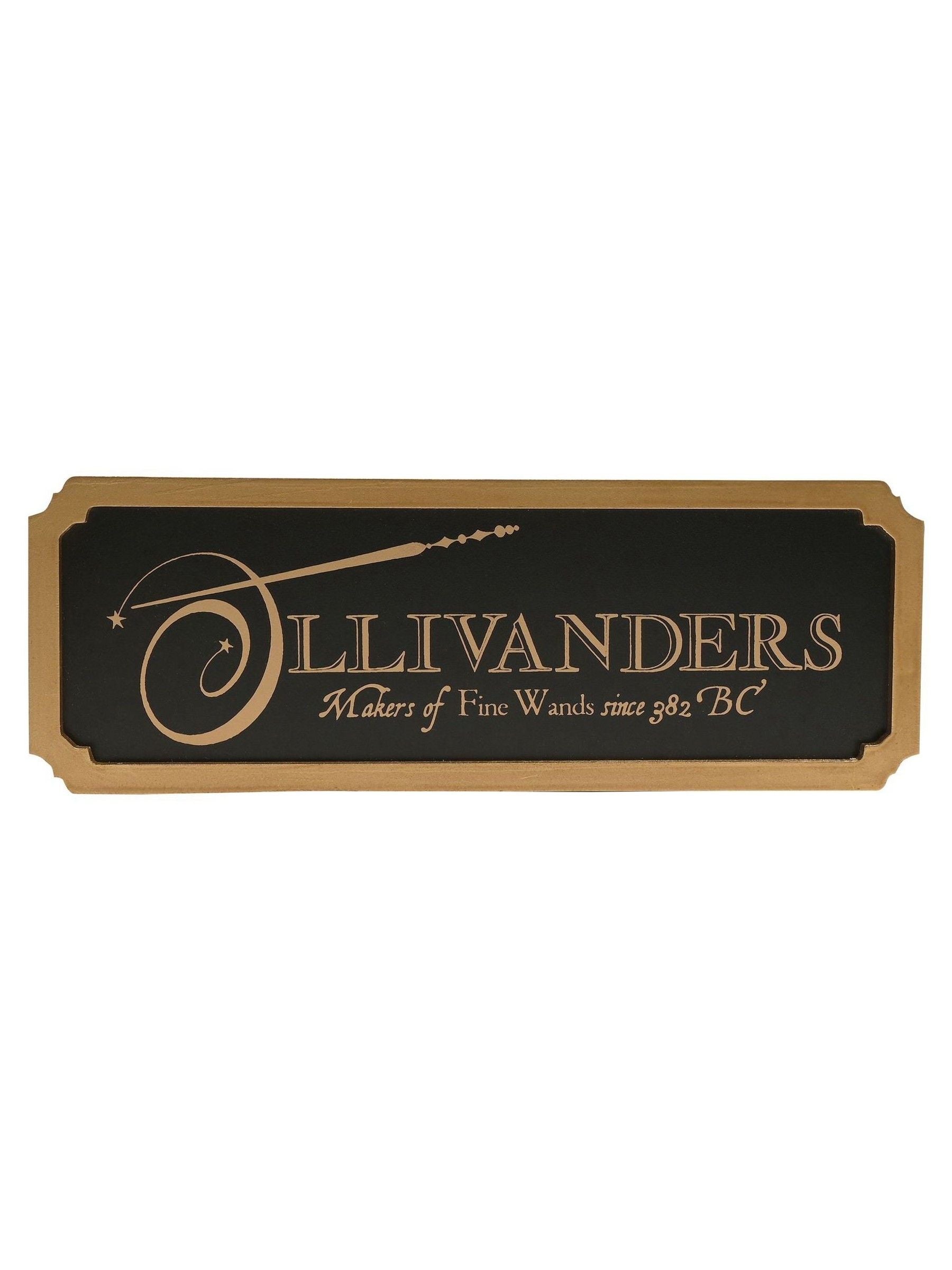 Harry Potter Ollivanders wall sign 30cm, UK version