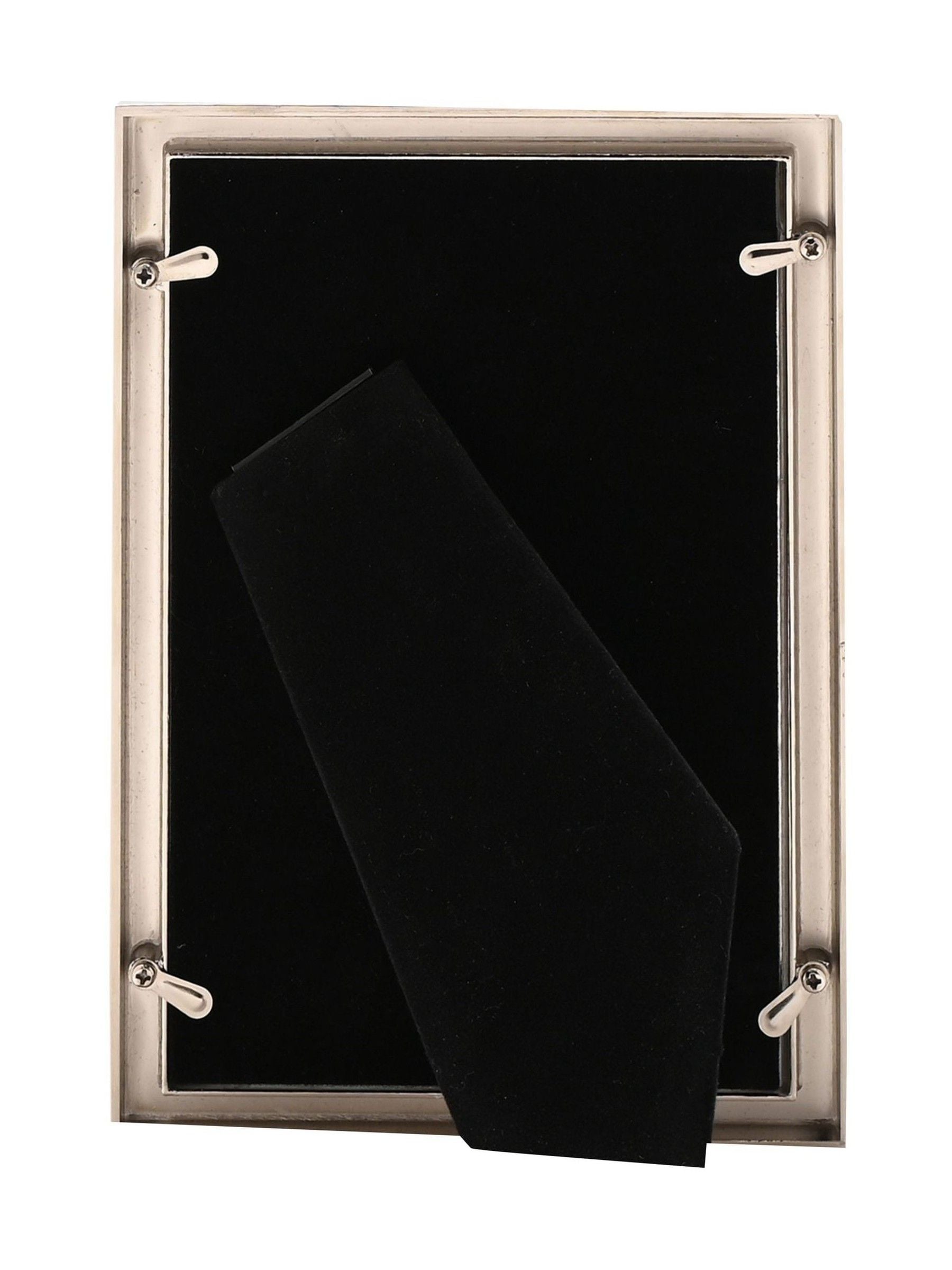 Widdop grey mosaic border photo frame 4x6, UK version