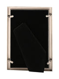 Widdop grey mosaic border photo frame 4x6, UK version