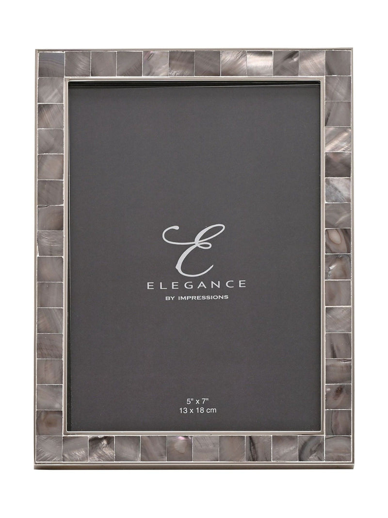 Widdop grey photo frame 5x7, UK version