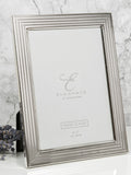 Widdop silverplated photo frame textured surface 5x7 inch, UK version