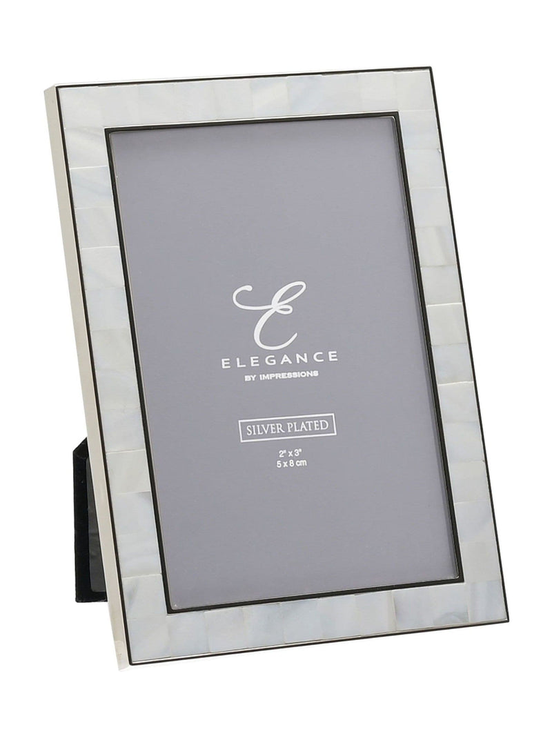 Widdop silver-plated hammered frame 4x6, imported from the UK