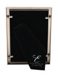Widdop silver-plated hammered frame 4x6, imported from the UK