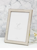 Widdop faux shagreen cream photo frame 5x7 (British brand)
