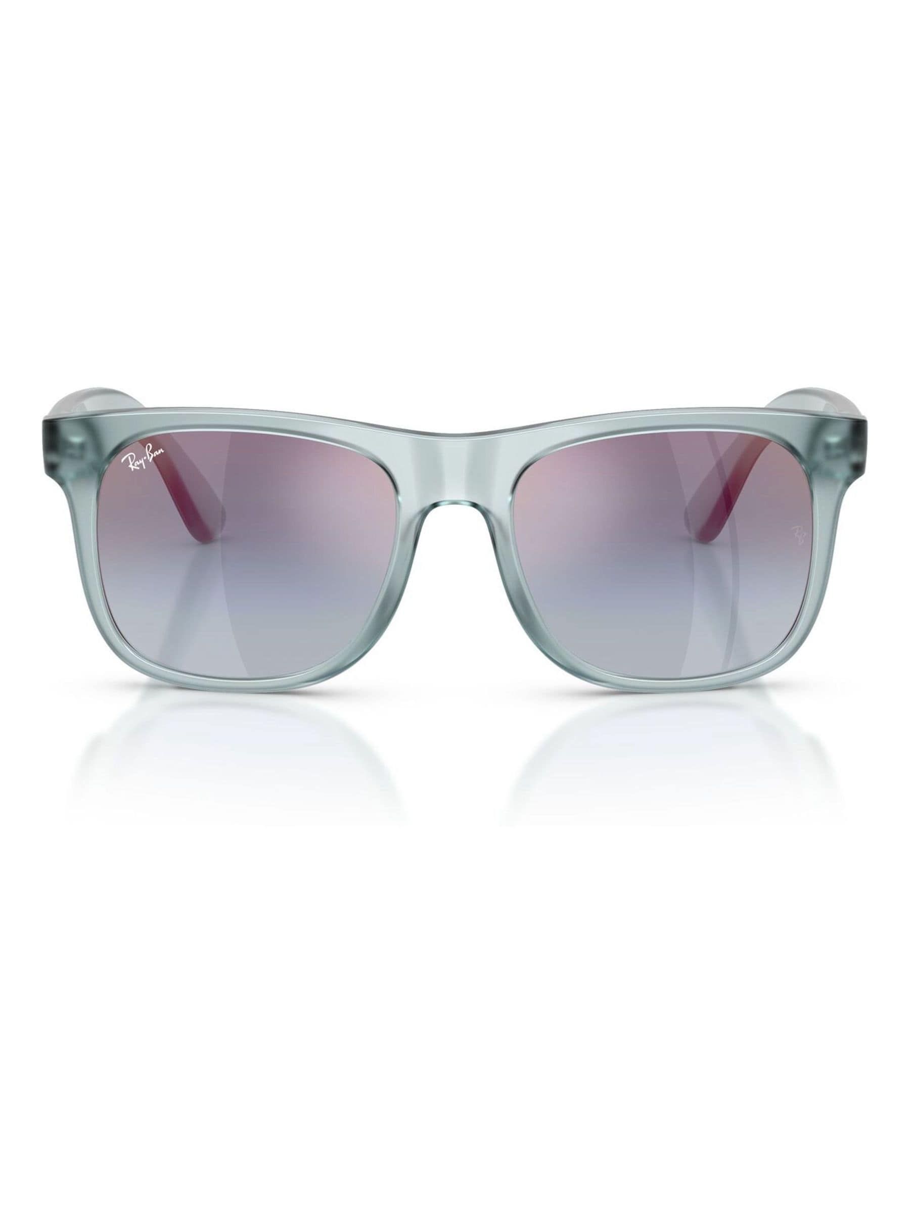 Ray-Ban blue junior sunglasses pink mirrored lenses UK version