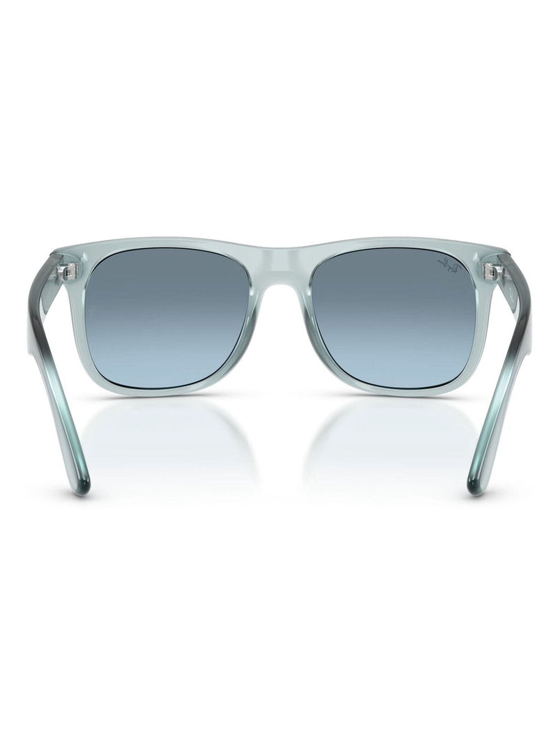 Ray-Ban blue junior sunglasses pink mirrored lenses UK version