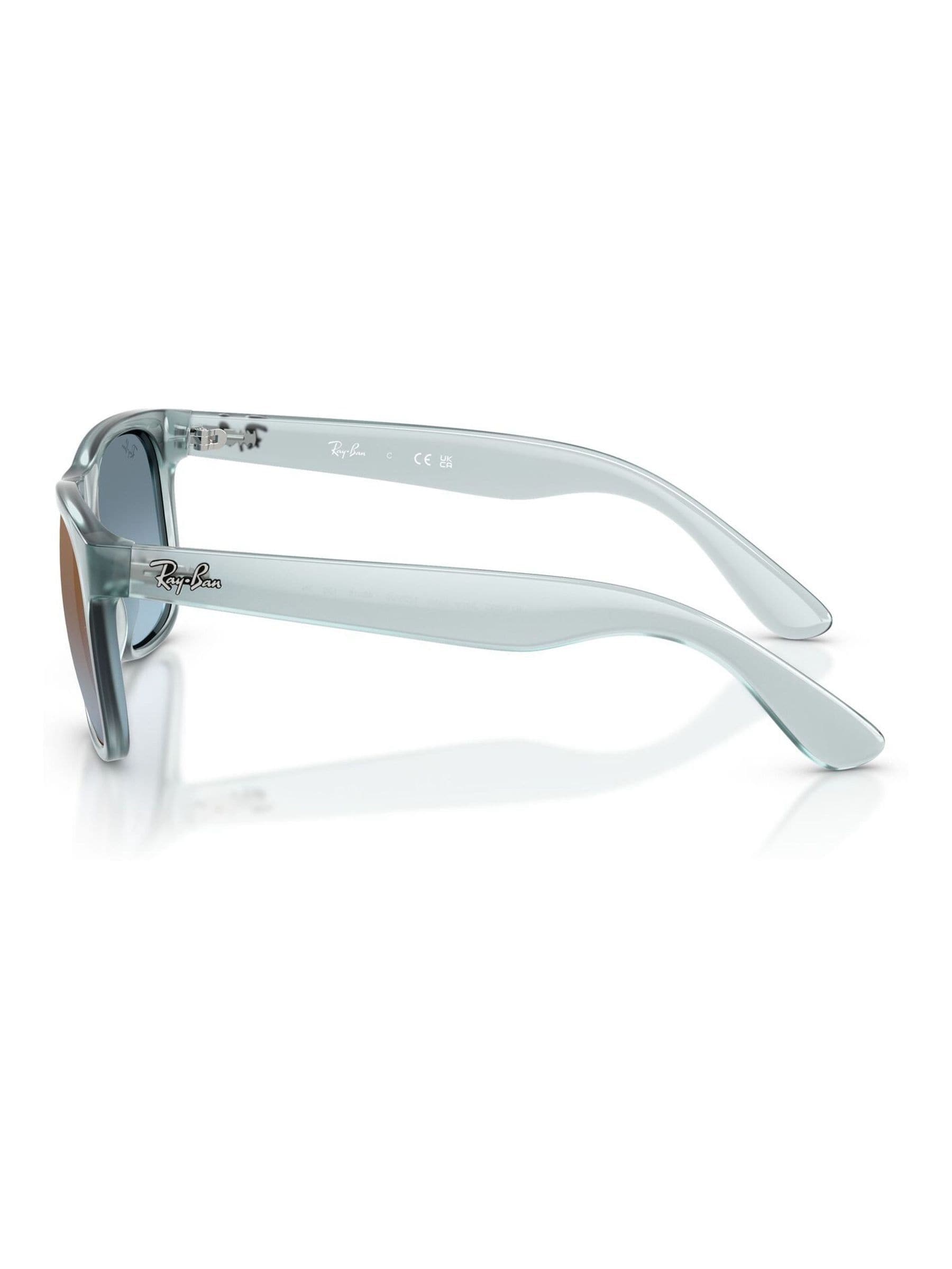 Ray-Ban blue junior sunglasses pink mirrored lenses UK version