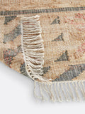 La Redoute multicolour aged effect kilim jute rug 240x330cm, UK version