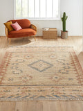 La Redoute multicolour aged effect kilim jute rug 240x330cm, UK version