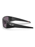 Oakley Heliostat rectangle sunglasses matte black, UK version