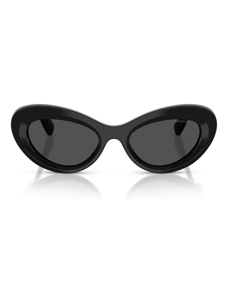 Swarovski black cat eye acetate sunglasses - British product