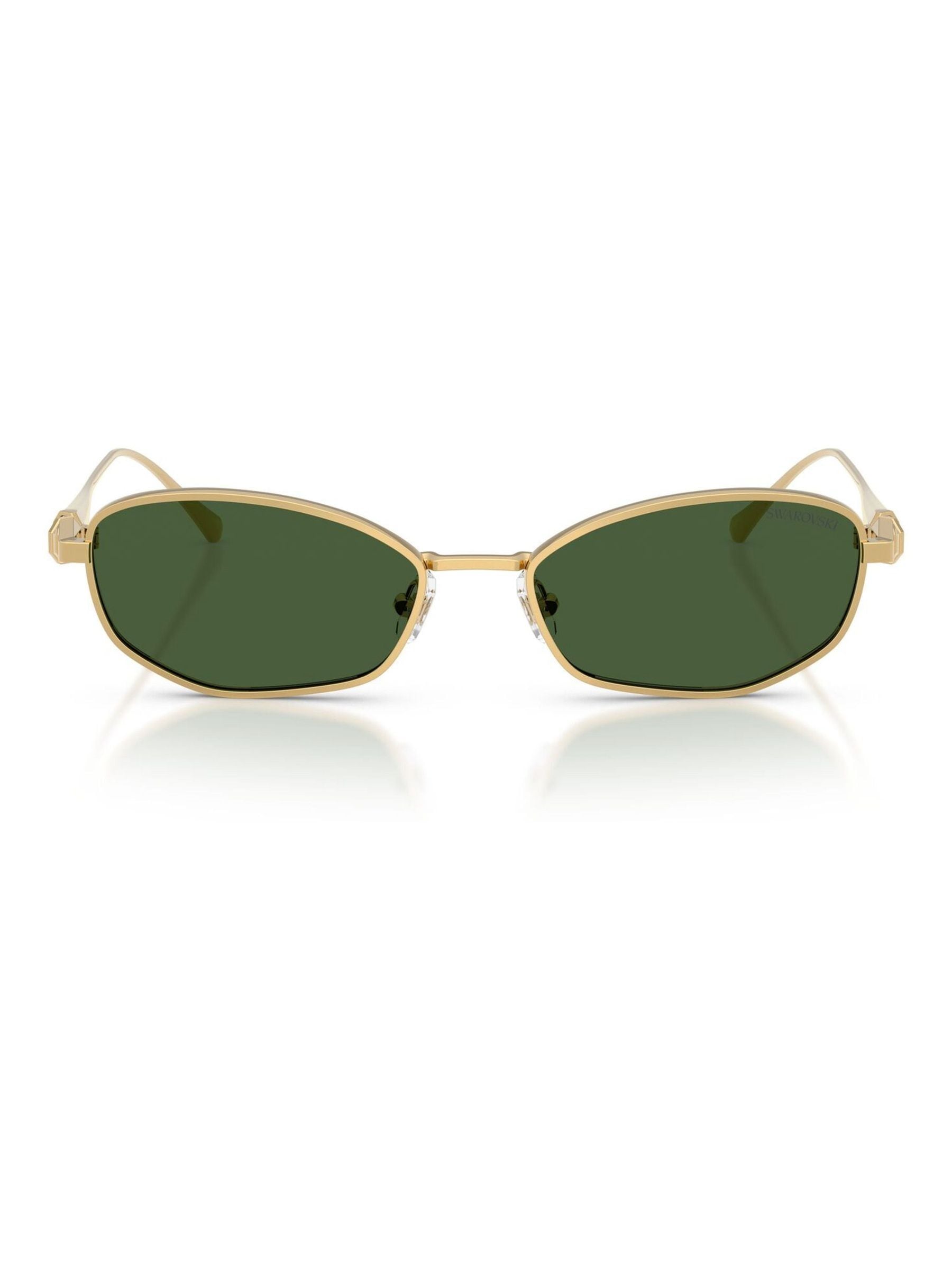 Swarovski Gold 0Sk7042 Pillow sunglasses, UK version