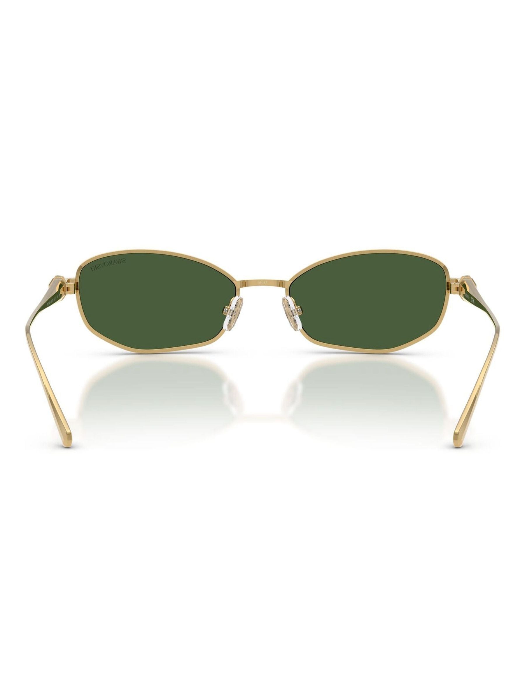 Swarovski Gold 0Sk7042 Pillow sunglasses, UK version