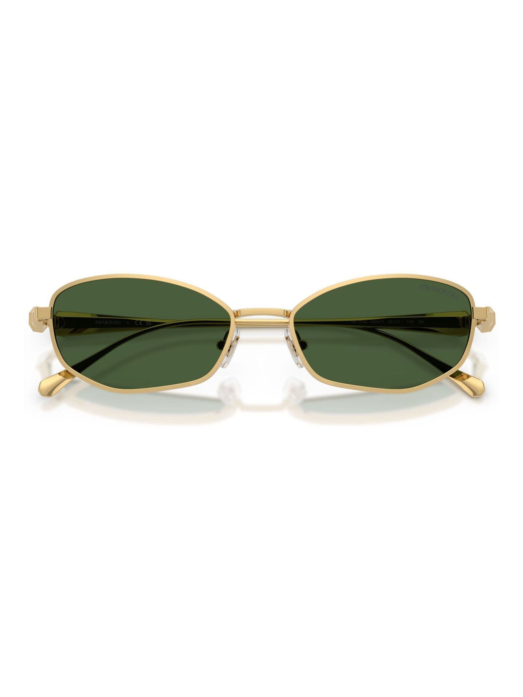 Swarovski Gold 0Sk7042 Pillow sunglasses, UK version