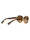 Swarovski brown irregular sunglasses medium havana frame, UK version