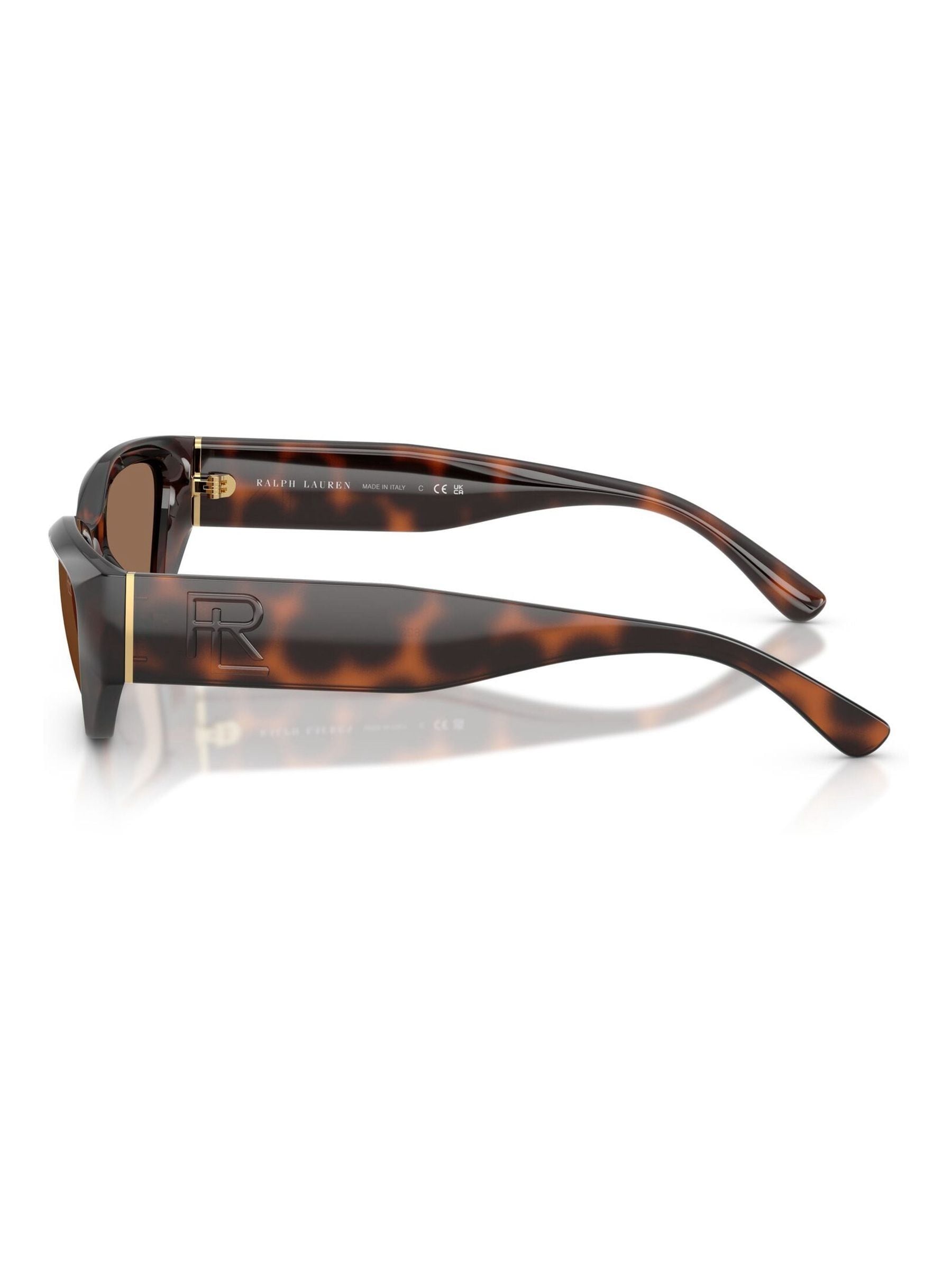 Ralph Lauren brown square sunglasses 0Rl8231U (British brand)