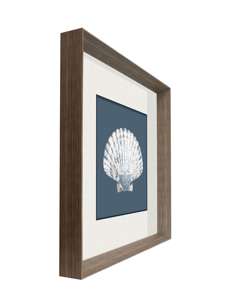 Brookpace Lascelles porcelain scallop shell wall art 56cm, UK version