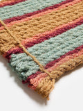 Oliver Bonas blue striped coir doormat, UK version