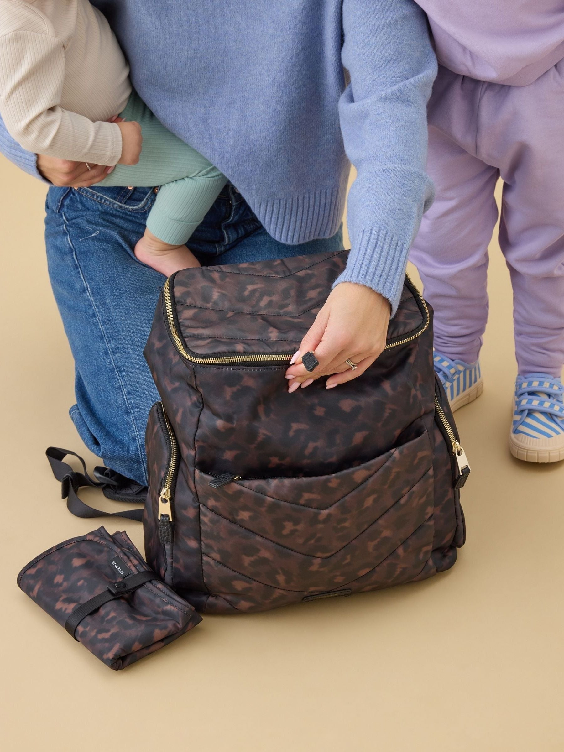 Storksak Alyssa changing bag convertible backpack UK version