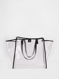 Gap clear jelly tote bag with vegan leather straps, UK version