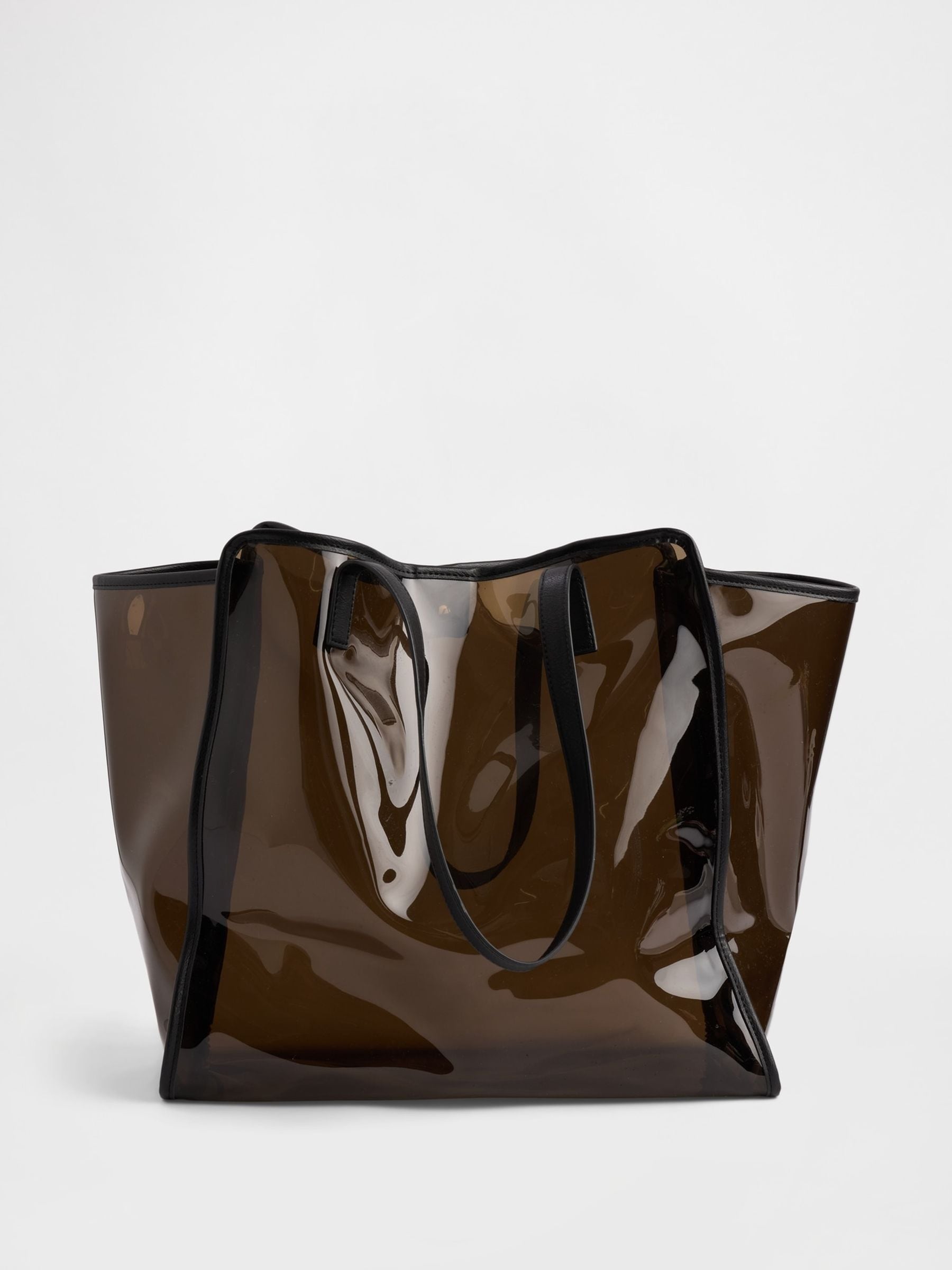Gap Brown/Black Jelly Tote Bag