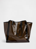 Gap Brown/Black Jelly Tote Bag
