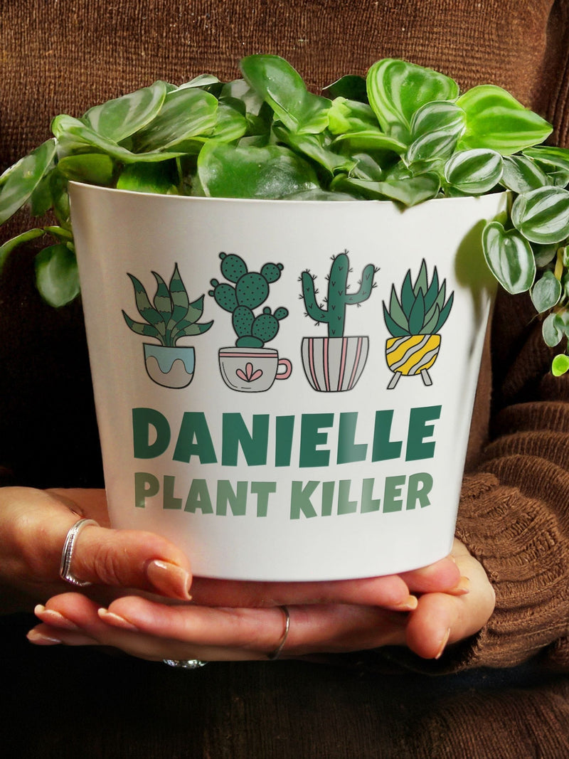PMC personalised plant pot 14.5cm - British product