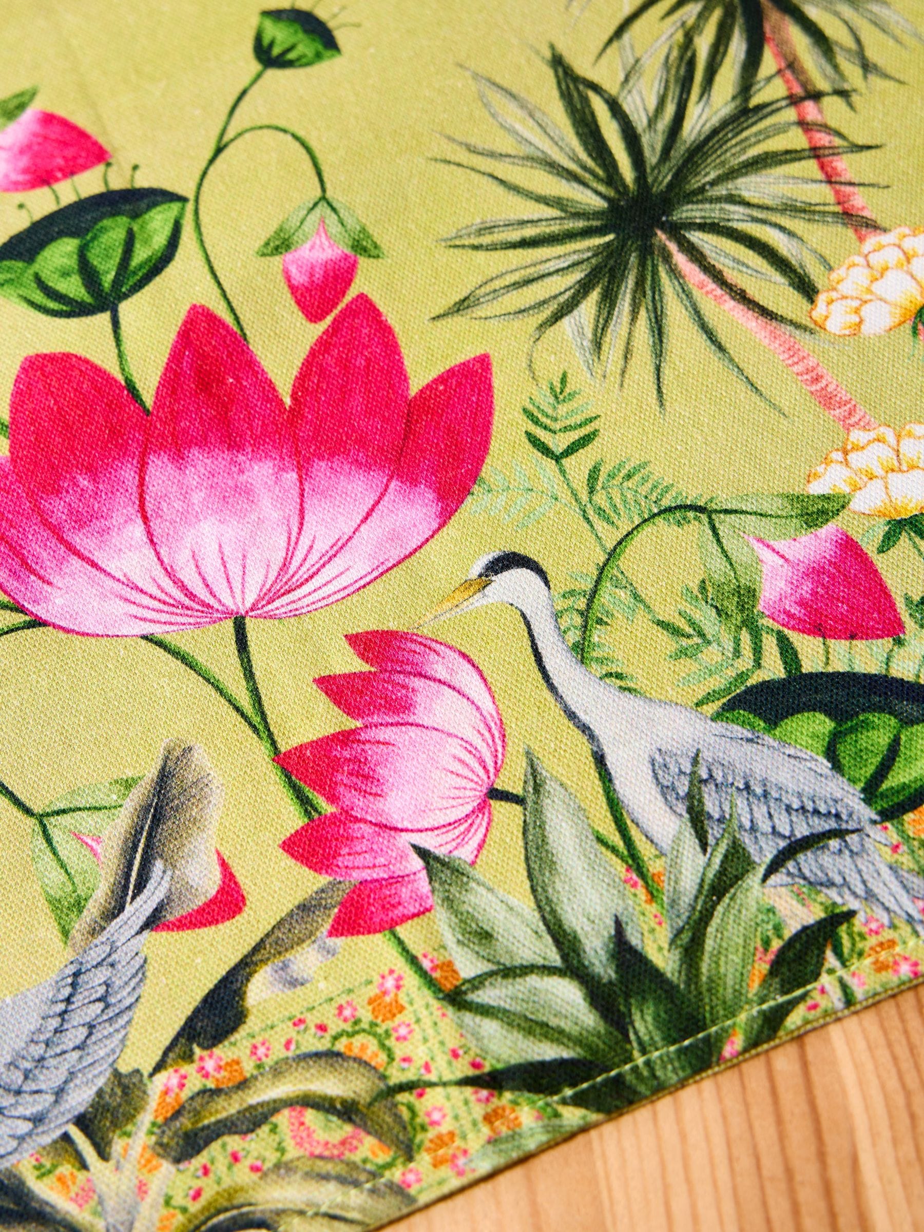 Joe Browns green palm placemats 4 pack, UK version
