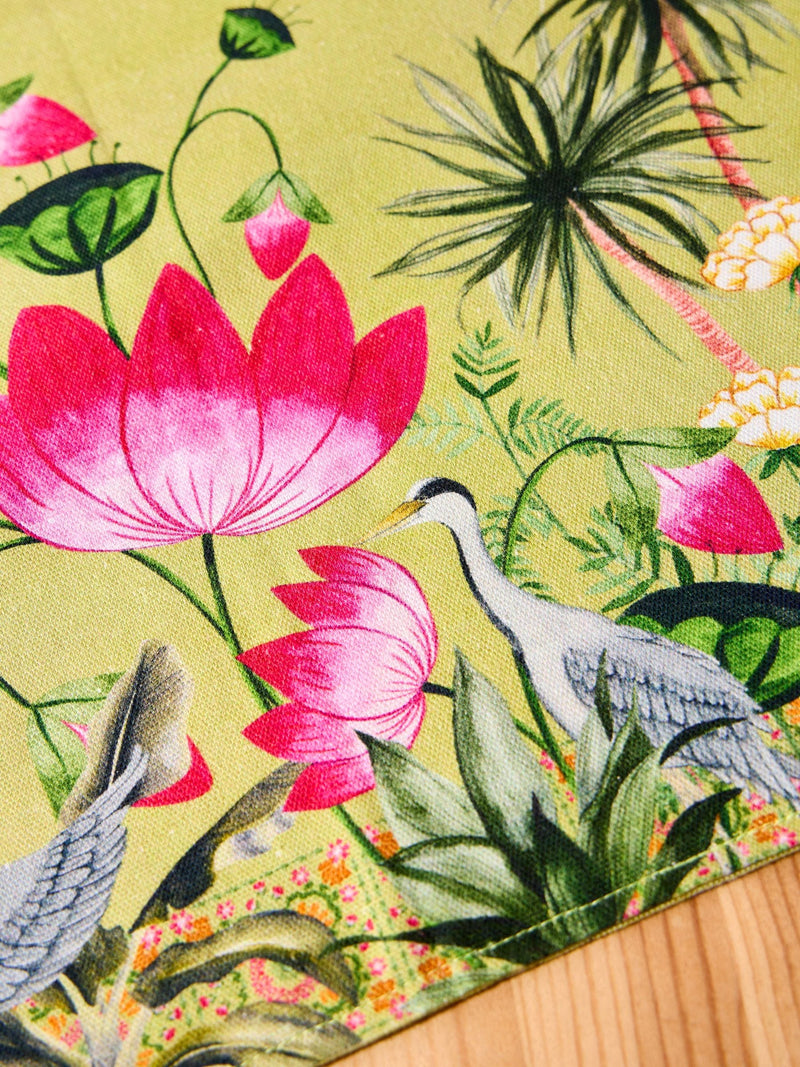 Joe Browns green palm placemats 4 pack, UK version