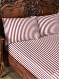 Joe Browns coral mirrored bird cotton sateen bedding (British brand)