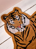 Joe Browns orange hello tiger doormat 70x40cm (British brand)