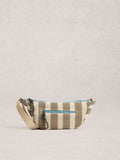 White Stuff Natural Meadow Mesh Crossbody Bag