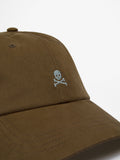 Scalpers hood cap brown contrast, imported from the UK