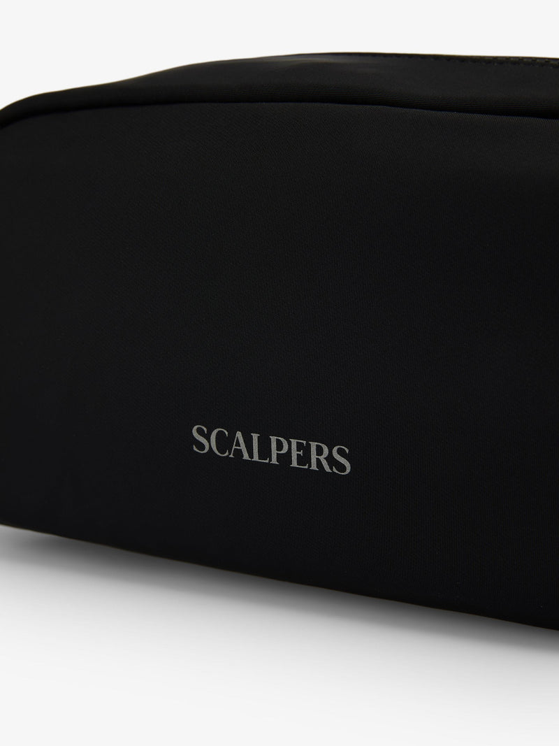 Scalpers Malpensa travel case bag black - British product