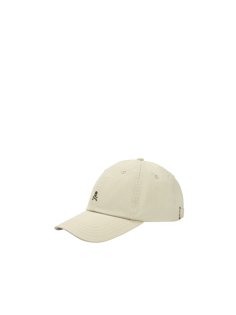 Scalpers cream hood cap with adjustable closure, British brand