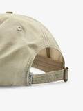 Scalpers cream hood cap with adjustable closure, British brand