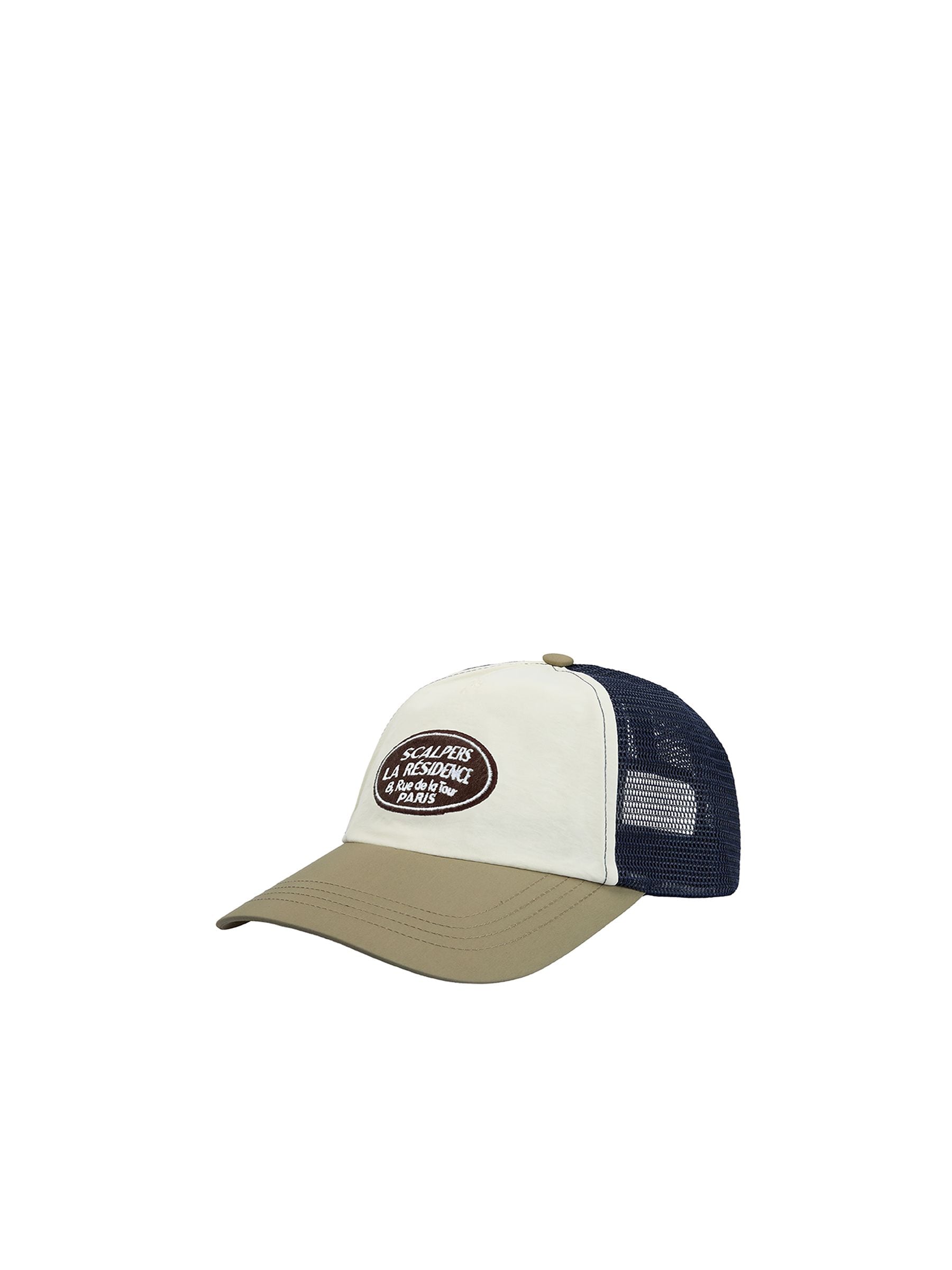 Scalpers Green Residence trucker cap mesh back - British product