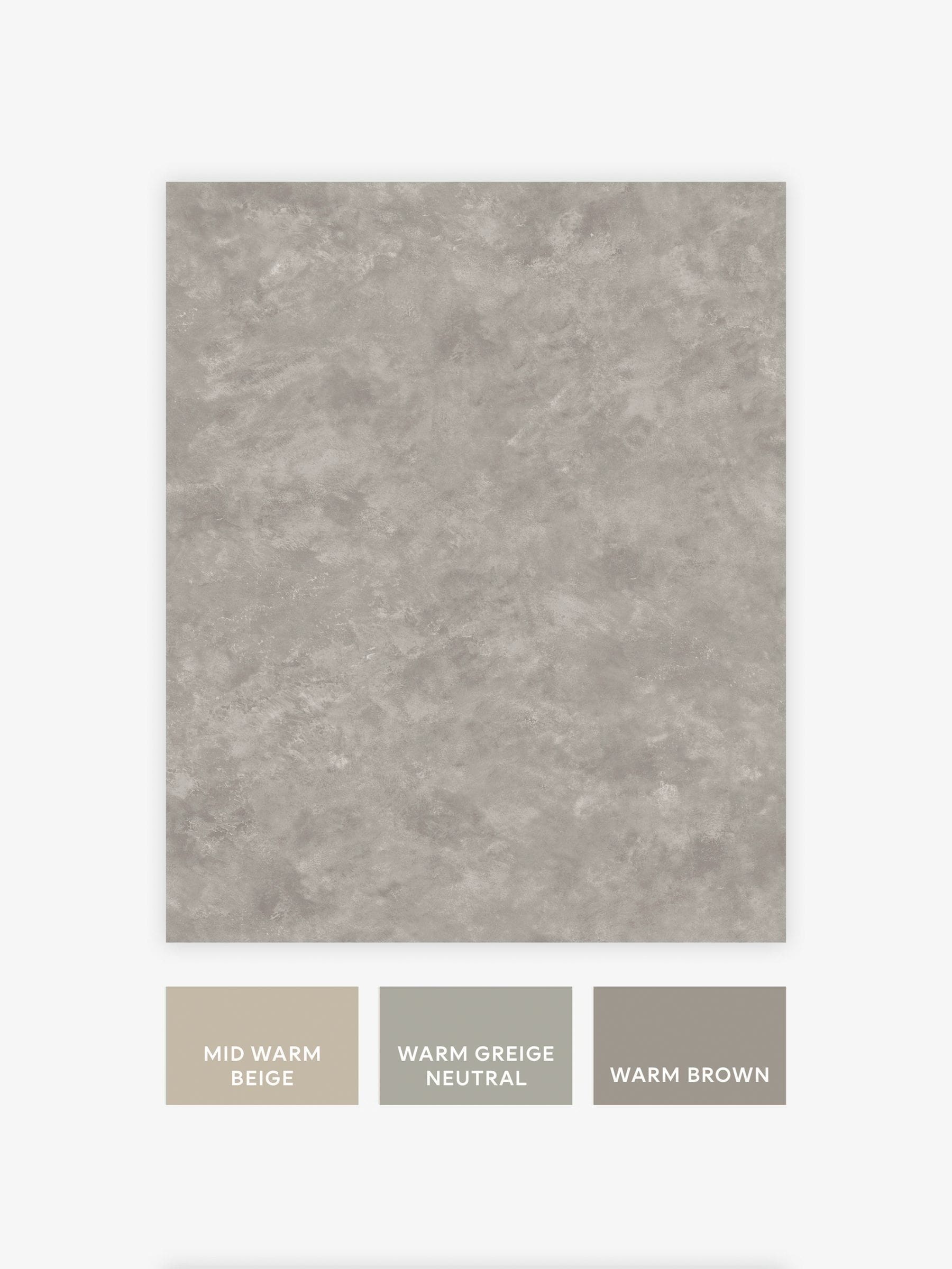 Natural microcement wallpaper sample A4, UK version