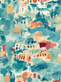 Ohpopsi Sunset Chic Amalfi Wallpaper A4 Sample