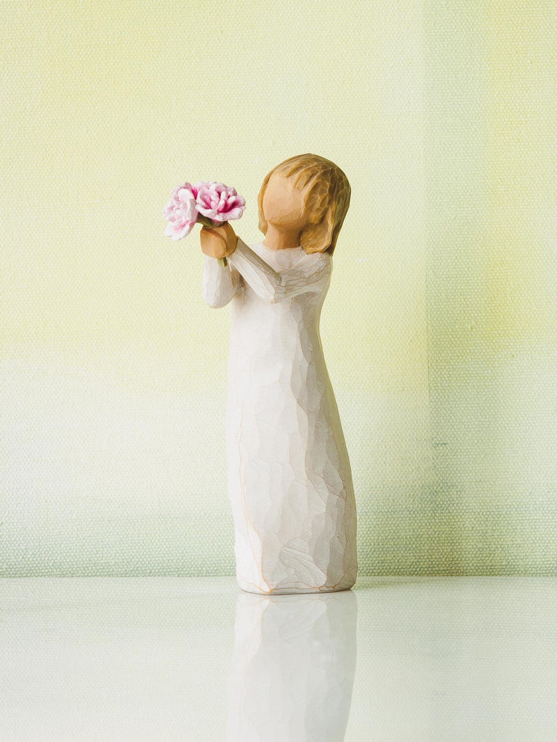 Willow Tree off white thank you figurine 14cm - British product