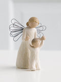 Willow Tree Guardian Angel figurine off white 13cm, imported from the UK