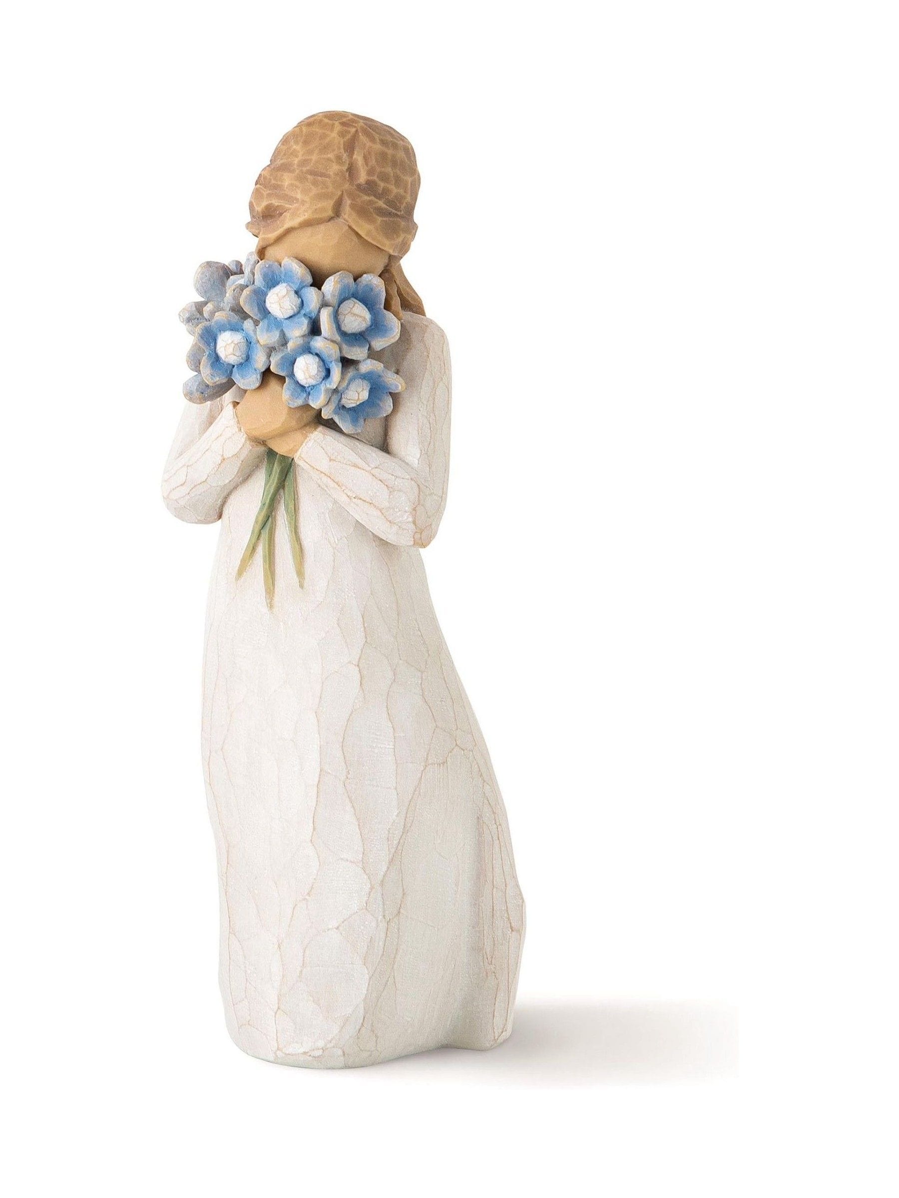 Willow Tree off white Forget Me Not figurine 13.5cm (British brand)