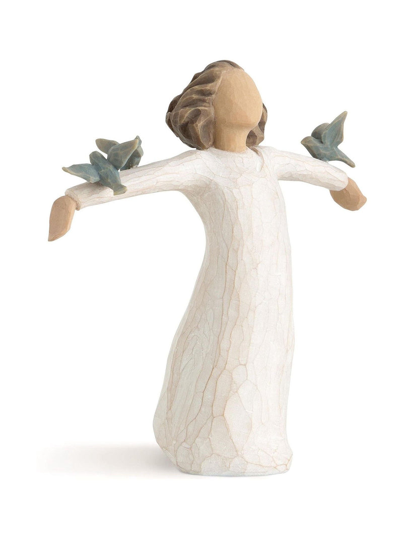 Willow Tree Off White Happiness Figurine 14cm, imported from the UK