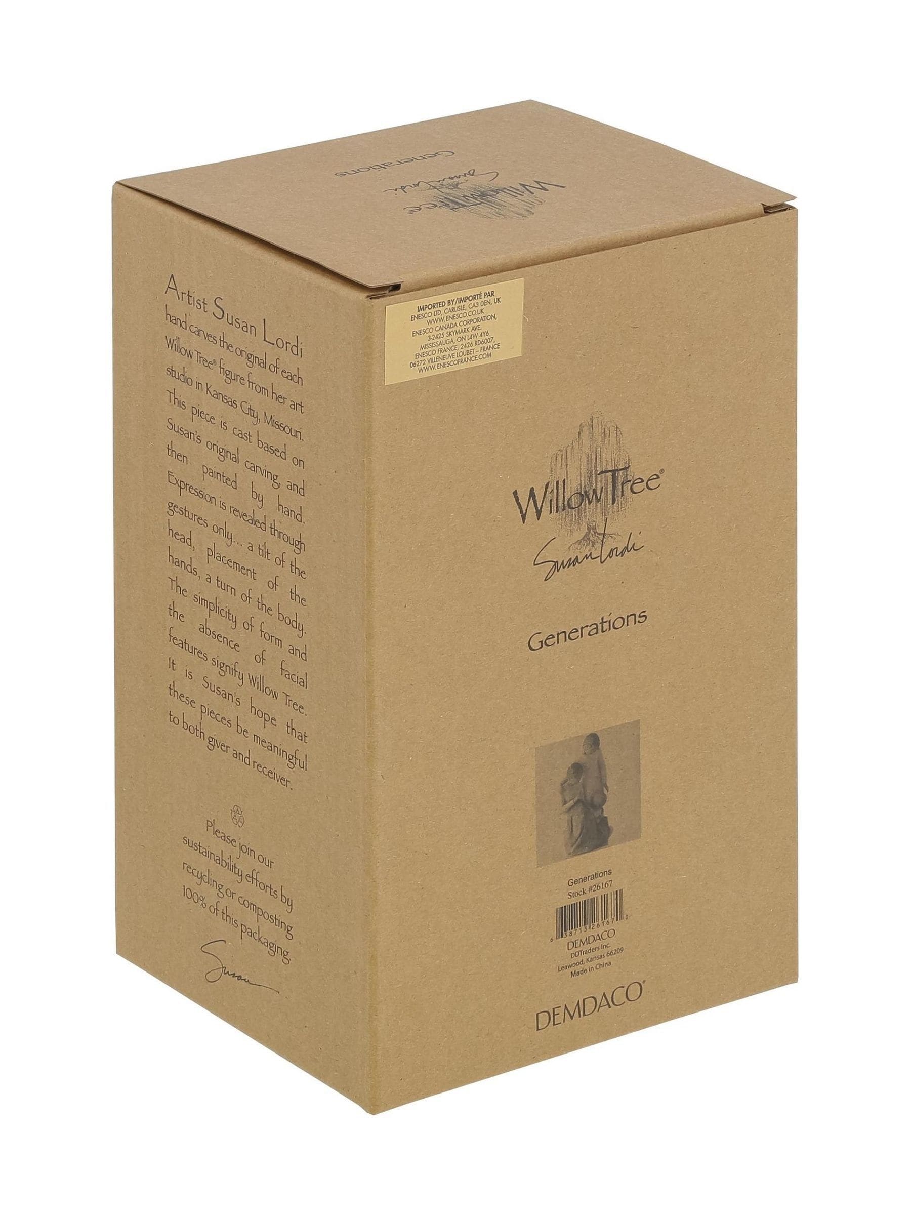 Willow Tree Generations figurine off white - British product